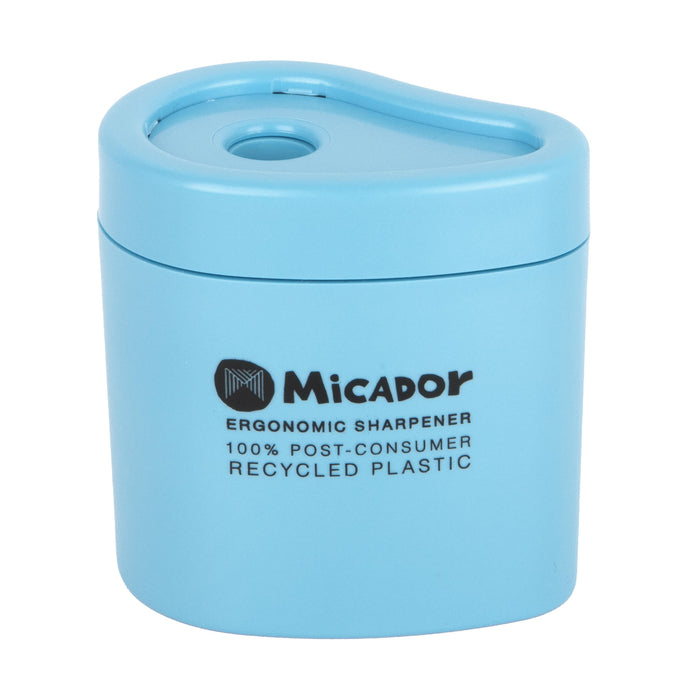 Micador Future Ergonomic Sharpener Single Hole Blue