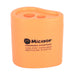 Micador Future Ergonomic Sharpener Double Hole Orange