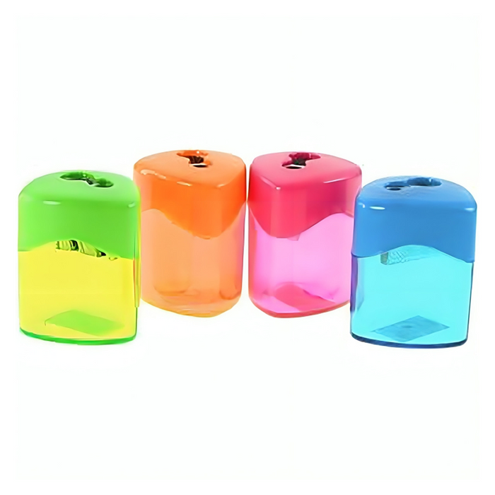 Osmer Sharpener 2 Hole Triangular Drum Tinted