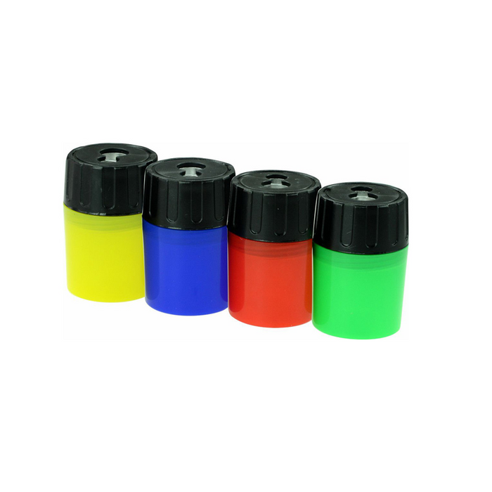 Osmer Sharpener 2 Hole ABS Plastic Drum Solid