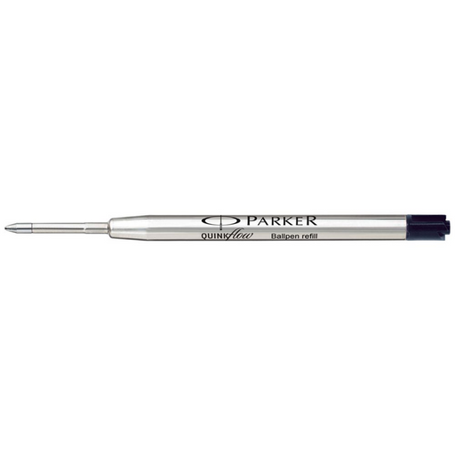 Parker Quink Flow Ballpoint Refill- Medium Black Noir