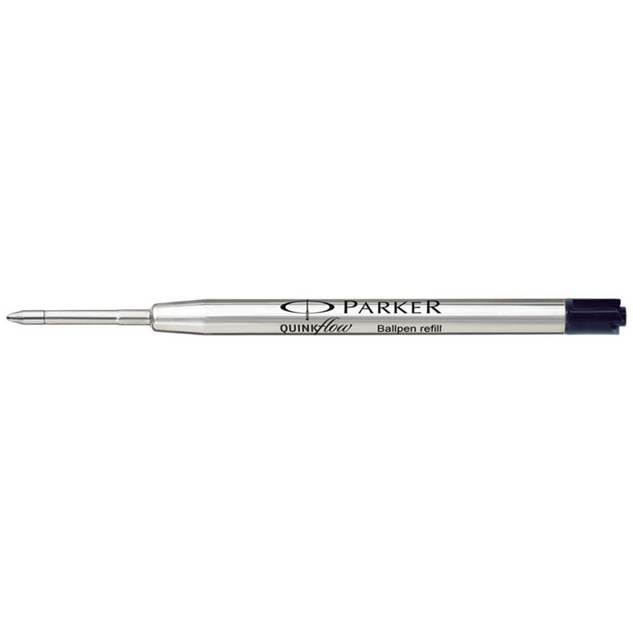 Parker Quink Flow Ballpoint Refill- Medium Black Noir