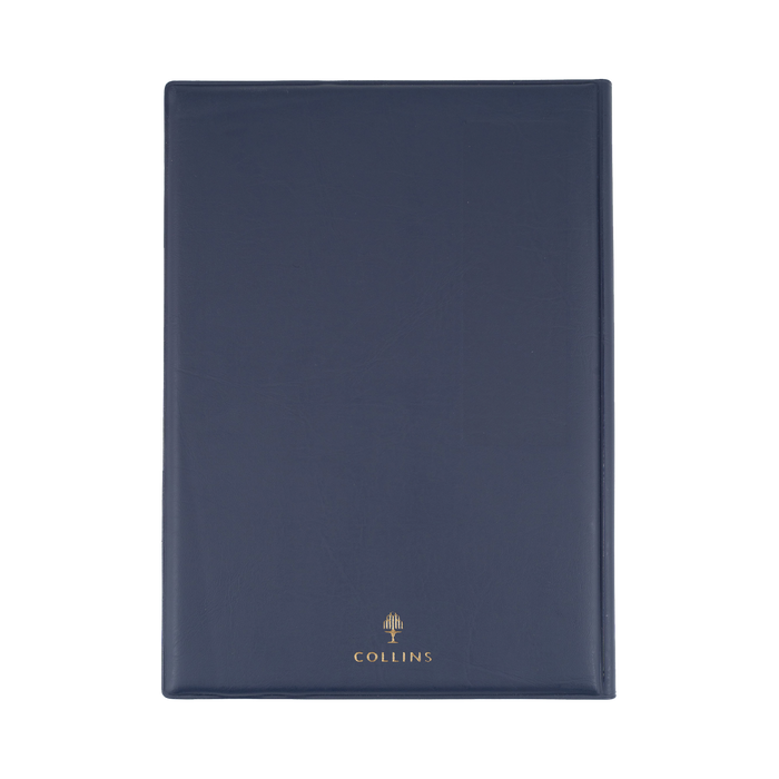 2027 Calendar Year Diary/Planner - 12 Month Manager Day to Page - PVC Cover - Collins Belmont Range