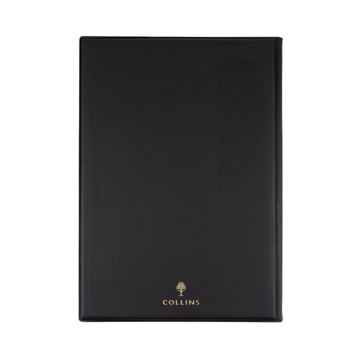 2027 Calendar Year Diary/Planner - 12 Month Manager Day to Page - PVC Cover - Collins Belmont Range