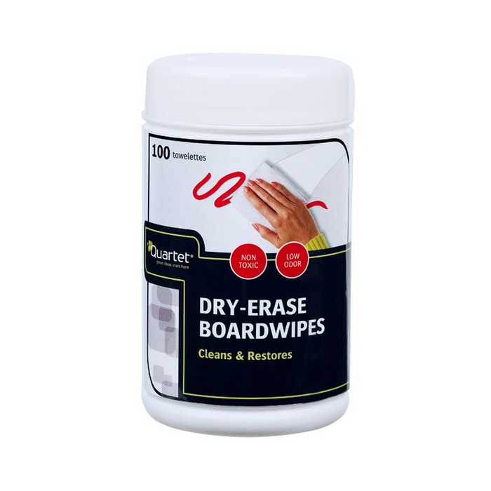 Quartet Dry Erase White Board Wipes - 100 Pack