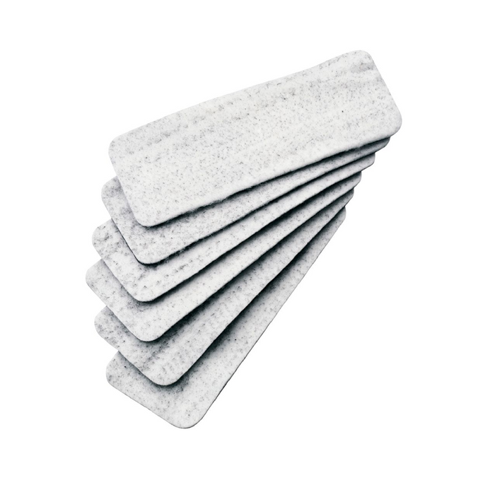 Quartet Magnetic Whiteboard Eraser - Refill Pack 6