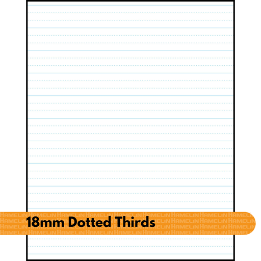Quill Dotted Thirds Paper 18mm 60gsm A4 Pack 500 White