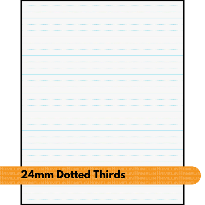 Olympic Writing Book Turtle 24mm Dotted Thirds 335x240mm 64 pages