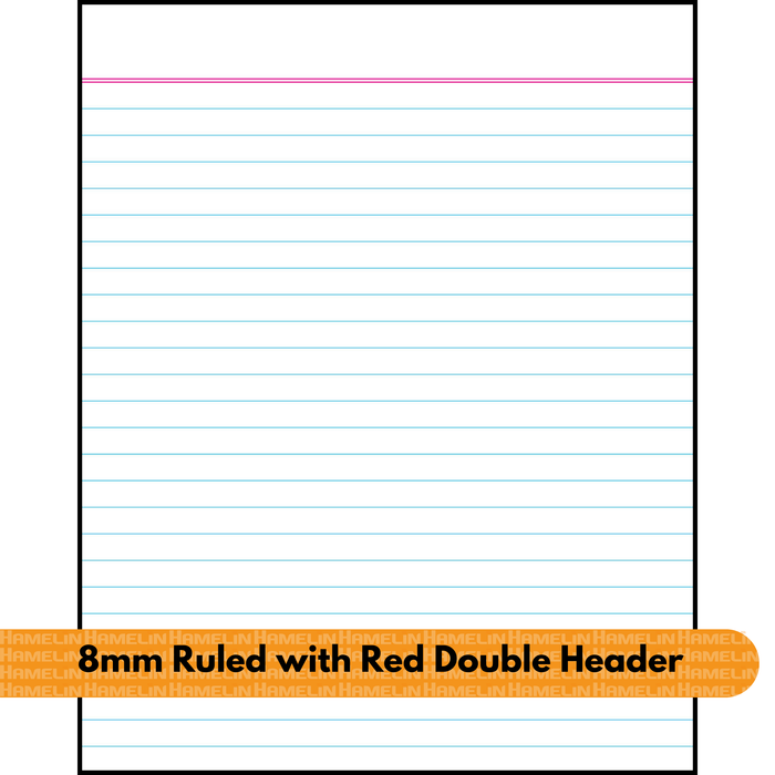 Quill Bond Pad Ruled 70gsm A4 70 Leaf Blue