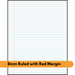 Quill Paper Exam Pad Ruled 8mm 60gsm A4 90 Sheets White
