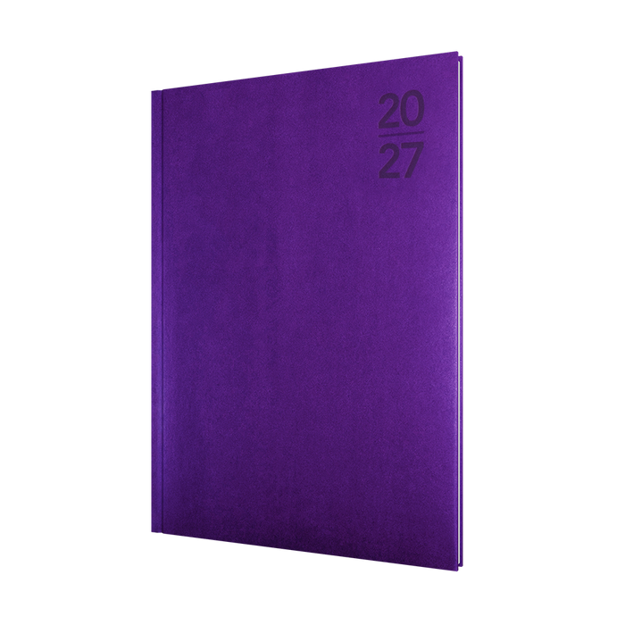 2027 Calendar Year Diary/Planner - 12 Month A4 Week to View - Hard Cover - Collins Silhouette Range