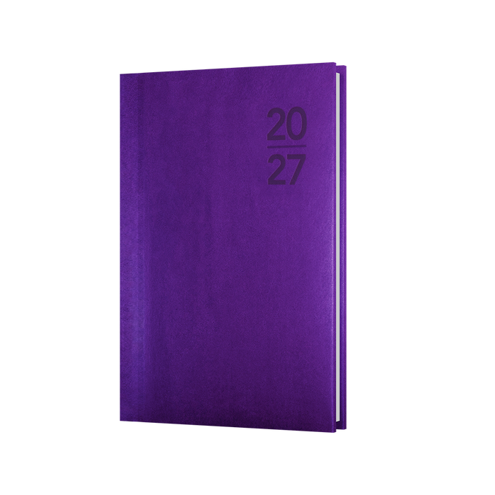 2027 Calendar Year Diary/Planner - 12 Month B7R Week to View - Hard Cover - Collins Silhouette Range