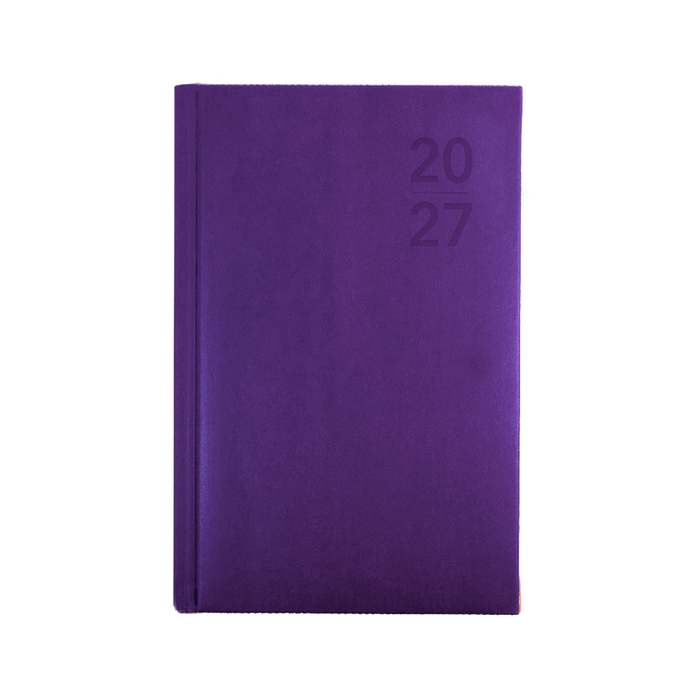 2027 Calendar Year Diary/Planner - 12 Month B7R Week to View - Hard Cover - Collins Silhouette Range