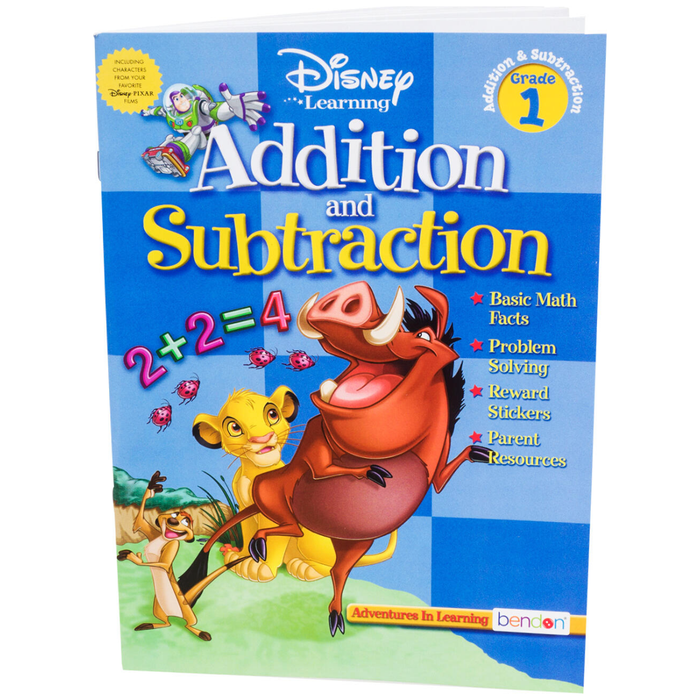 🎁 Disney Lion King (Addition and Subtraction Workbook) (100% off)