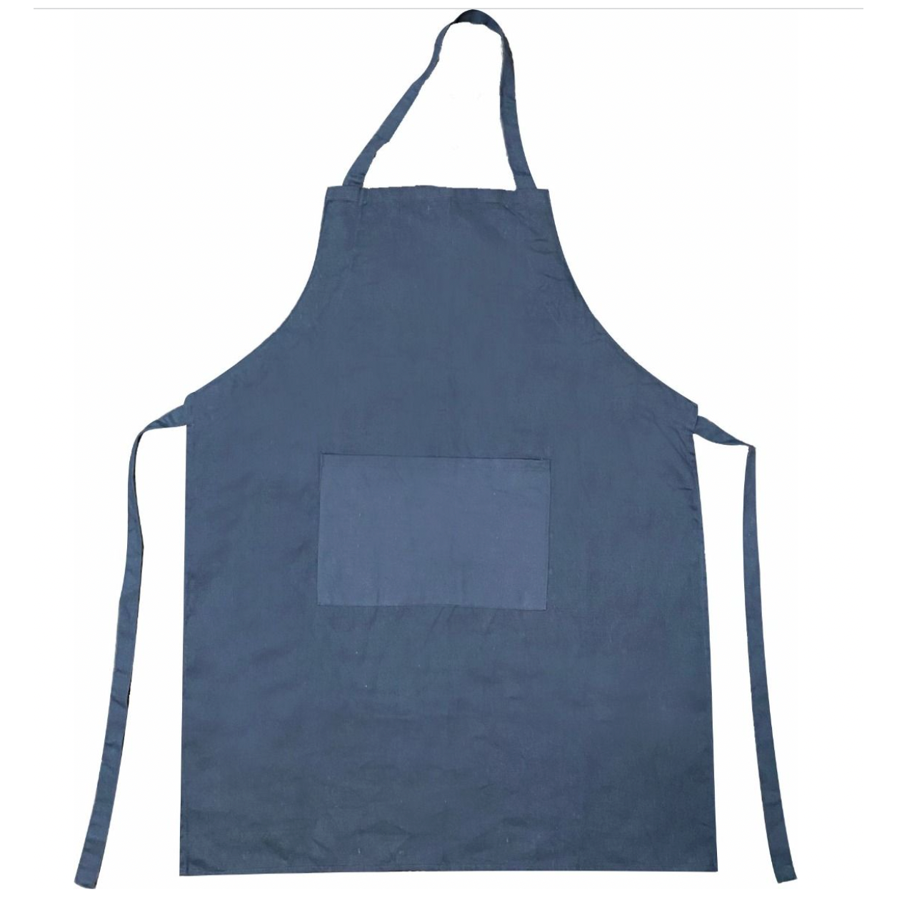 Student Apron with Adjustable  Strap - Navy Blue