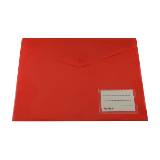 Red A4 Document Wallet