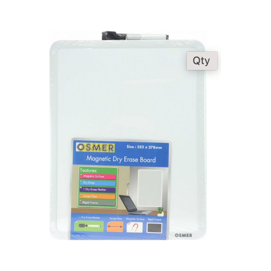 Osmer Large Whiteboard with Marker