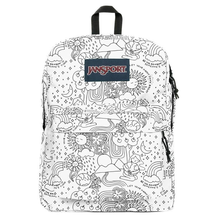 Jansport Cross Town Backpack DIY Colour Me Brilliant Minds Australia