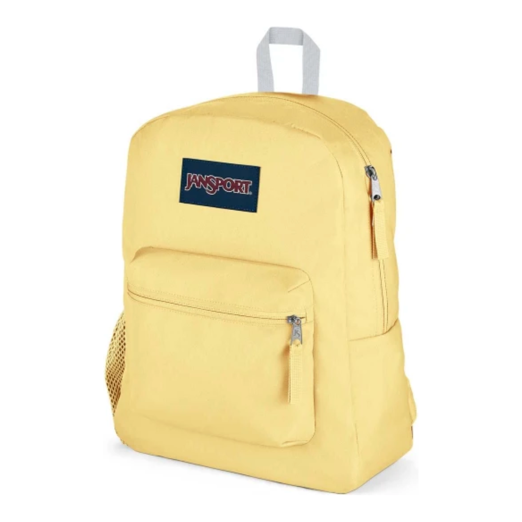 Jansport Cross Town Backpack Pale Banana Brilliant Minds Australia