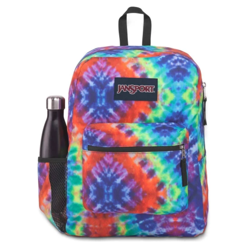 Jansport Cross Town Backpack- Red Hippie Days