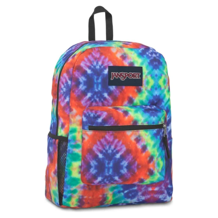 Jansport Cross Town Backpack- Red Hippie Days