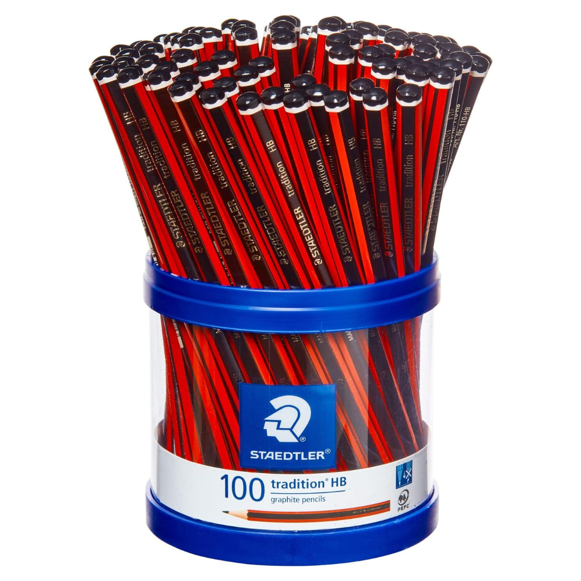 Crayon Graphite Staedtler Tradition 110 - 4H, Mine Résistante, Bois Certifié