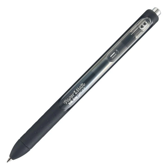 Paper Mate Inkjoy Retractable Gel Pen 0.7mm Black (Individual)