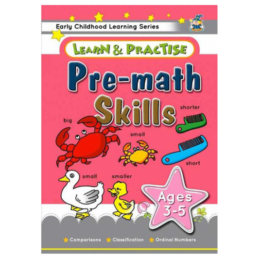 Learn & Practice Workbook Pre-Math Skills (Ages 3 - 5)
