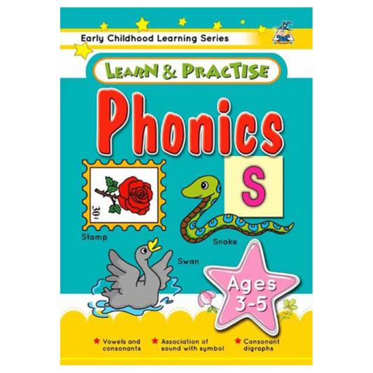 Learn & Practice Workbook Phonics (Ages 3 - 5)