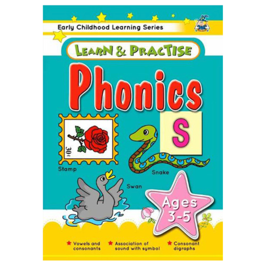 Learn & Practice Workbook Phonics (Ages 3 - 5)