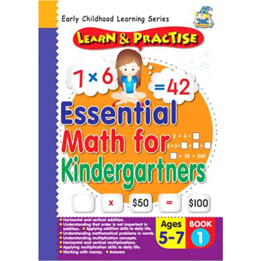 Learn & Practice Essential Math (Ages 5 - 7) - Book 1