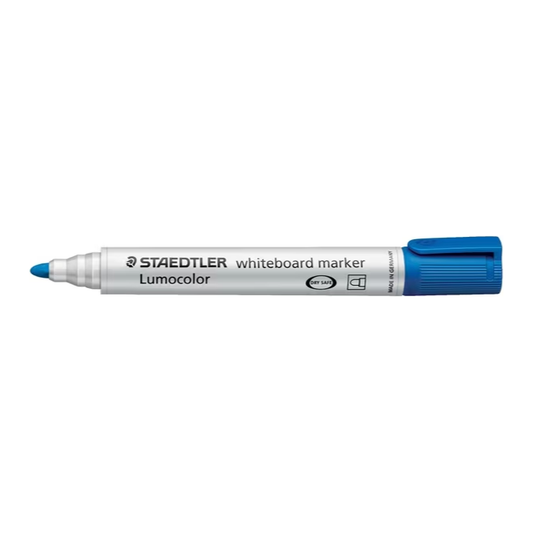 Staedtler Lumocolor Whiteboard Marker Bullet Tip - Blue (Individual)