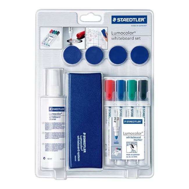 Whiteboards, Markers, Erasers & Cleaners