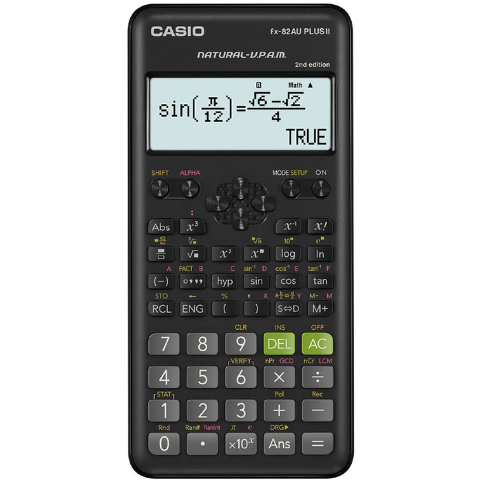 Casio fx-82AU PLUS II 2nd Edition Scientific Calculator