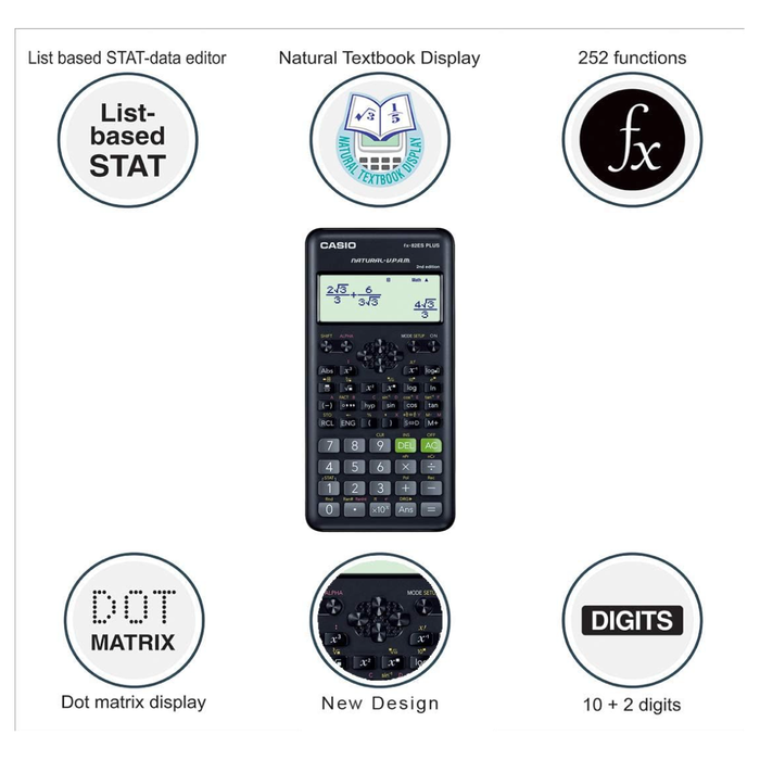 Casio FX-82ES Plus 2nd Edition