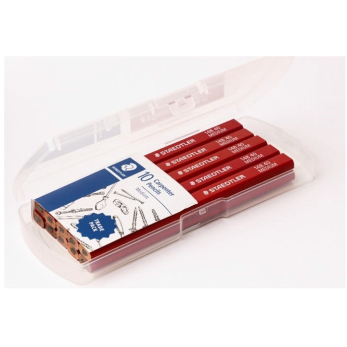 Staedtler Carpenter Pencils 10 Pack Trade