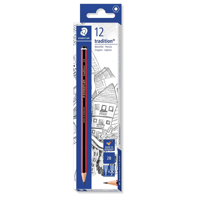 Staedtler Traditional Pencils 2B (Assorted Pack)