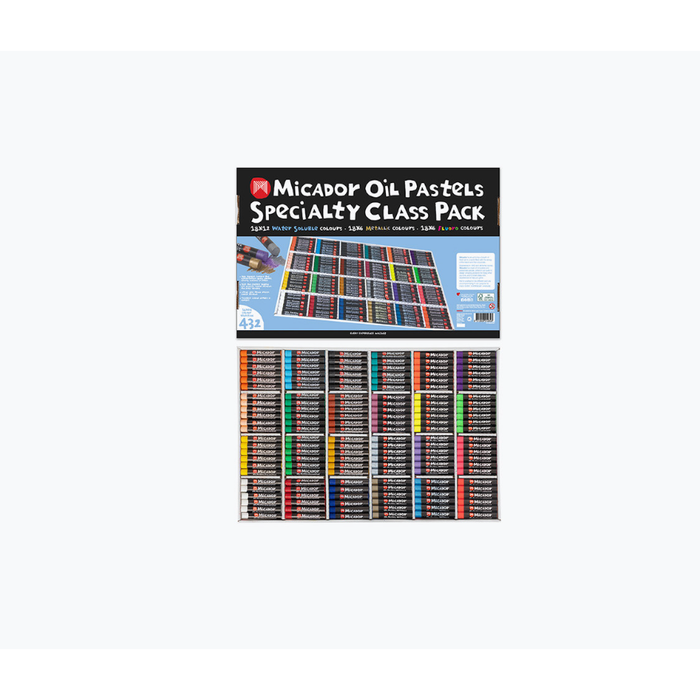 Micador Specialty Oil Pastels Class Pack of 432