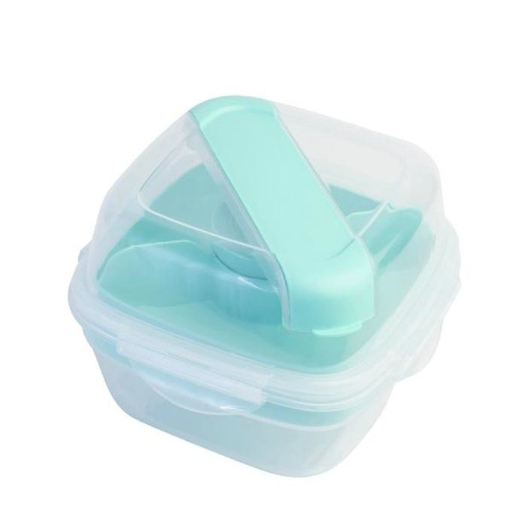 LocknLock TO-GO 2 in 1 Salad Container 950ml