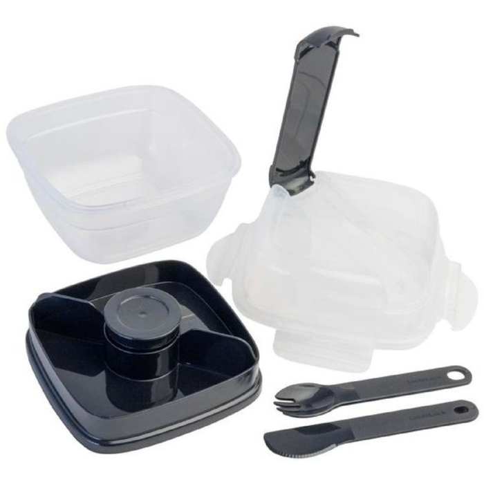 LocknLock TO-GO 2 in 1 Salad Container 950ml