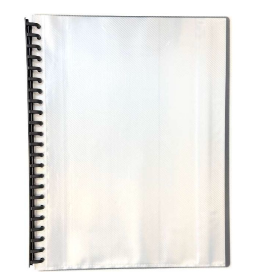 Osmer Display Book Clear Front Cover A4 - 20 Pocket