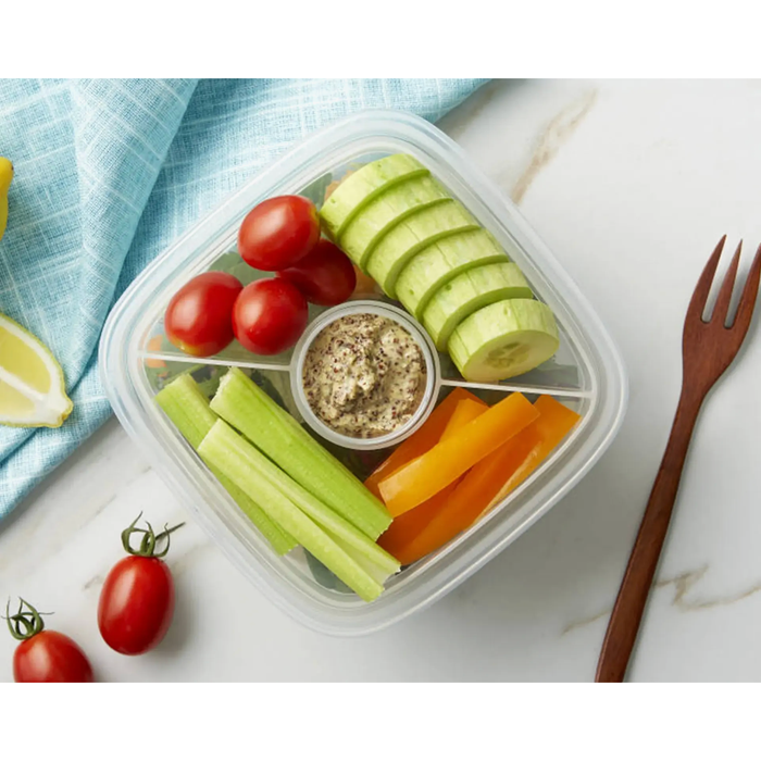 Lock & Lock Special Salad Lunch Box with Dividers 950mL