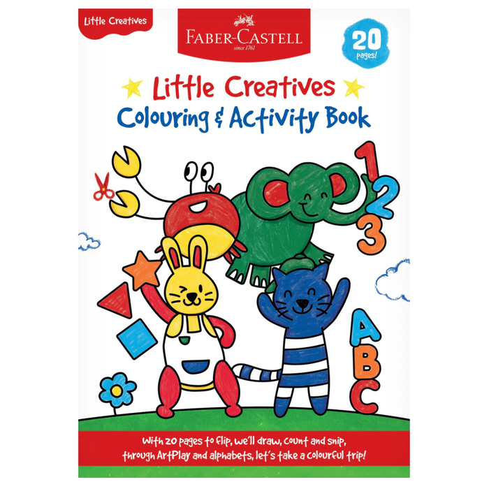 Faber Castell Little Creatives Colouring Activity Book