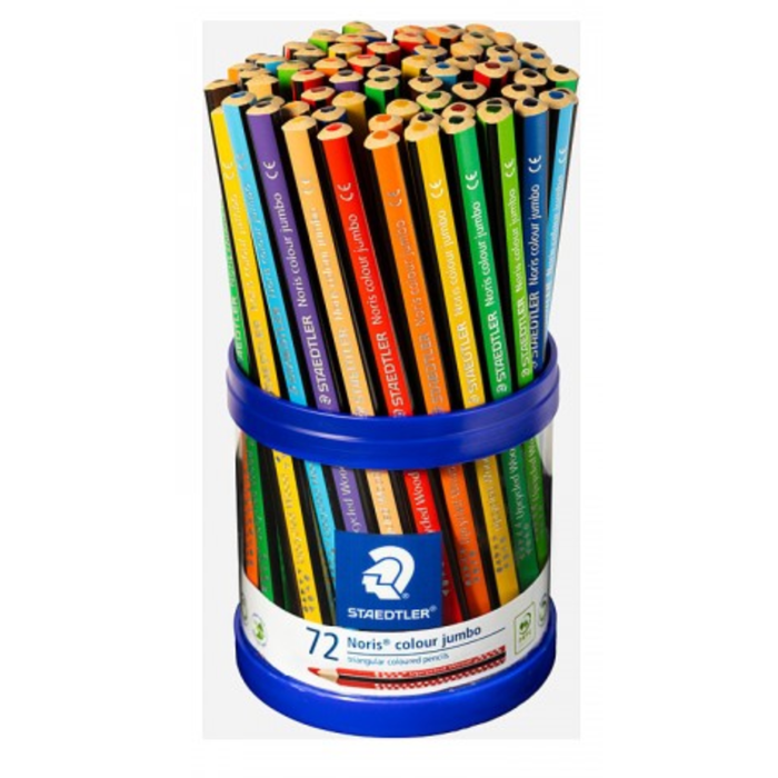 Staedtler 72 Noris Jumbo Coloured Pencils