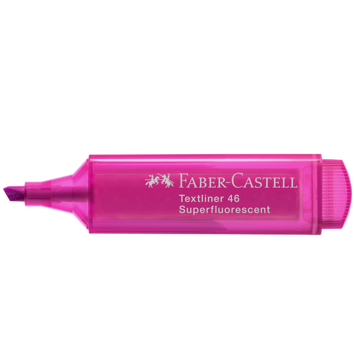 Faber-Castell Textliner 46 Superflourescent Highlighters - Assorted Colours
