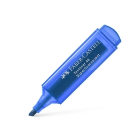 Faber-Castell Textliner 46 Superflourescent Highlighters - Assorted Colours
