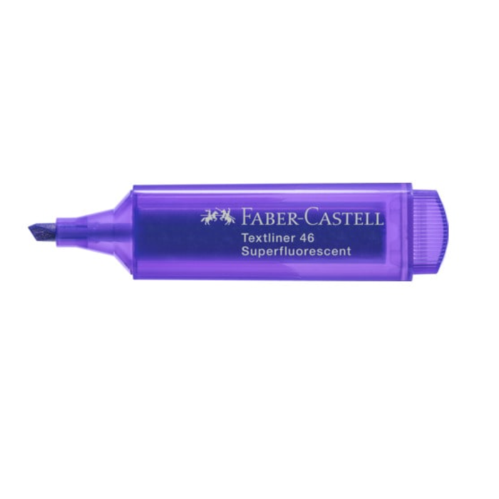 Faber-Castell Textliner 46 Superflourescent Highlighters - Assorted Colours