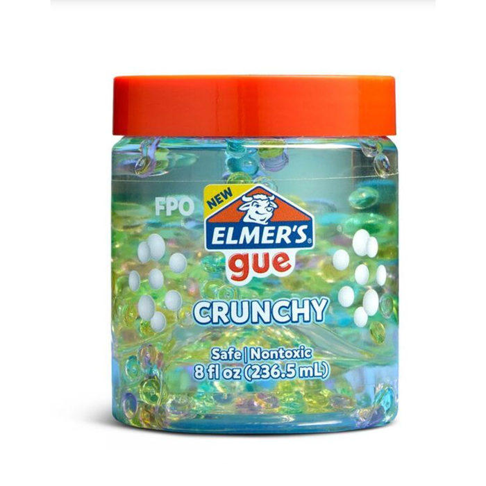 Elmers Premade Crunchy Slime Variety Pack 2pk Blue