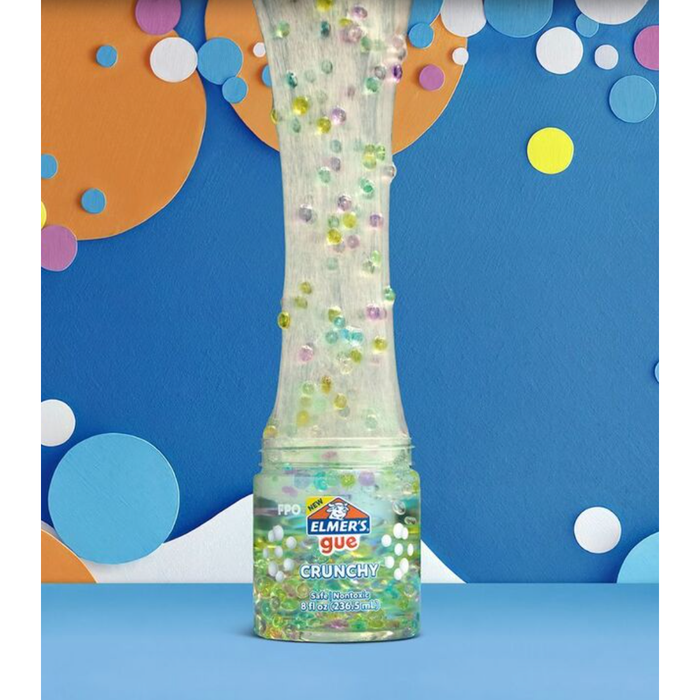Elmers Premade Crunchy Slime Variety Pack 2pk Blue