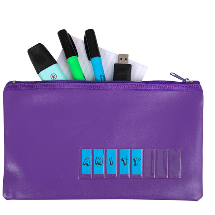 Marbig Pencil Case Small 225 x 140 mm -Assorted Colours